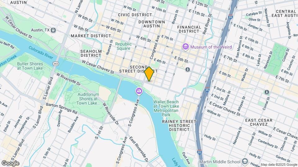 102 Colorado St Map and Location Details