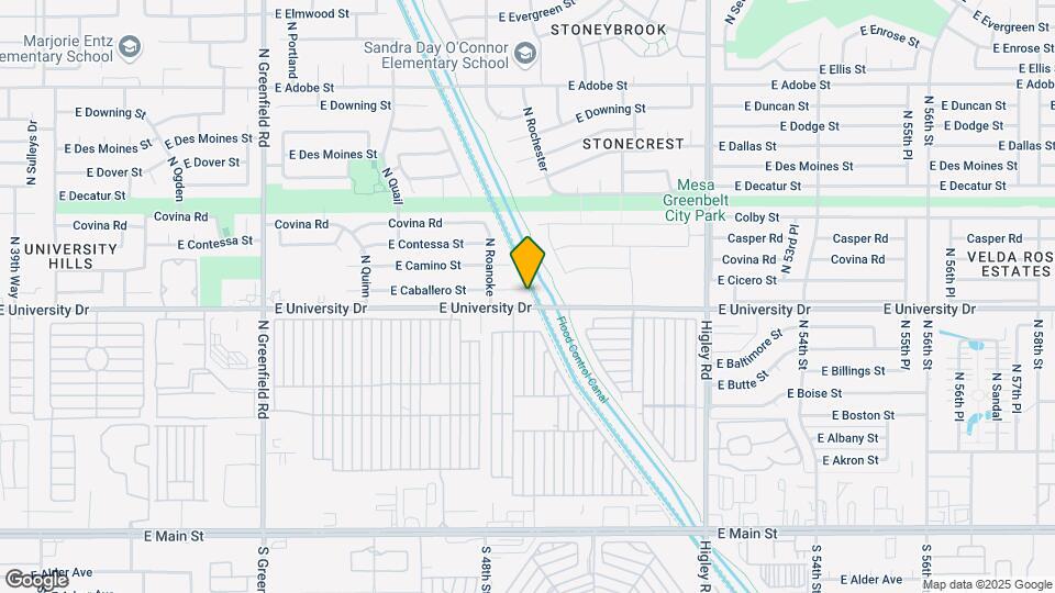 4845 E Caballero Cir Map and Location Details