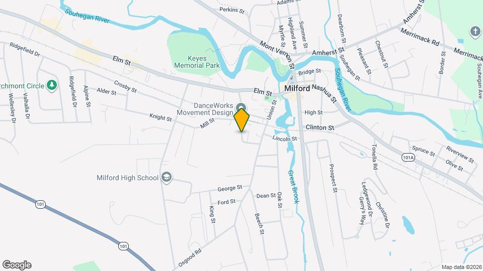 41 Cottage St Map and Location Details