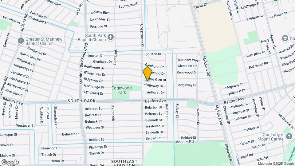 6015 Ridgeway Dr Map and Location Details