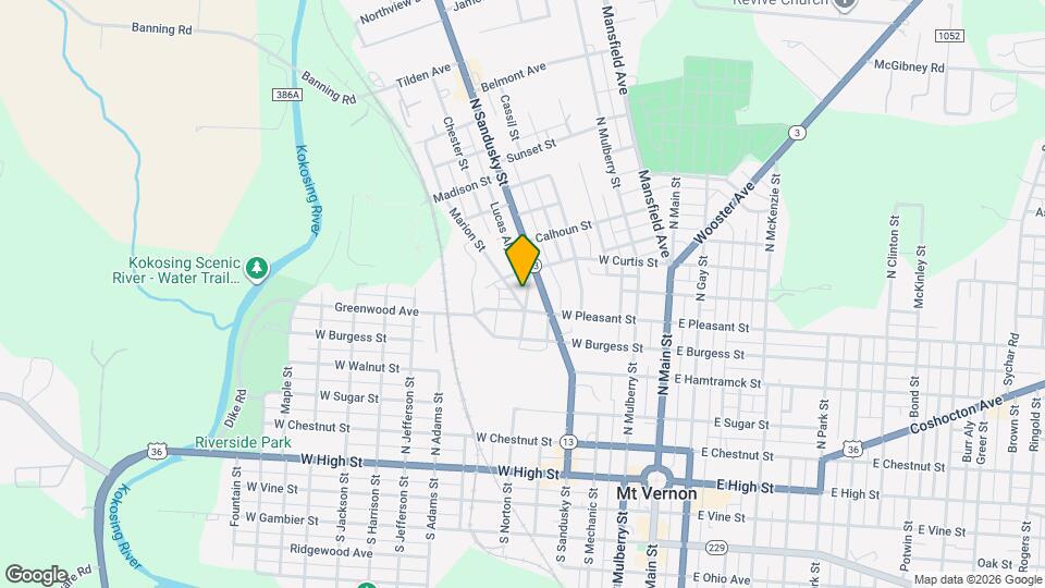 317 N Norton St Mapa y Detalles de la Ubicación