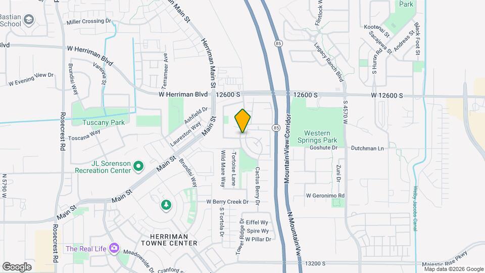 12748 S Timber Run Dr Map and Location Details