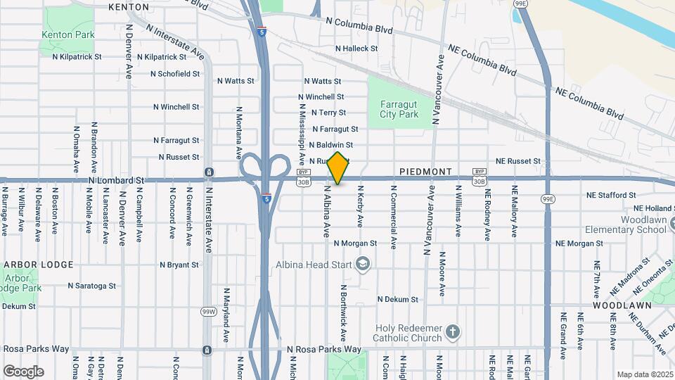 721 N Stafford St Map and Location Details