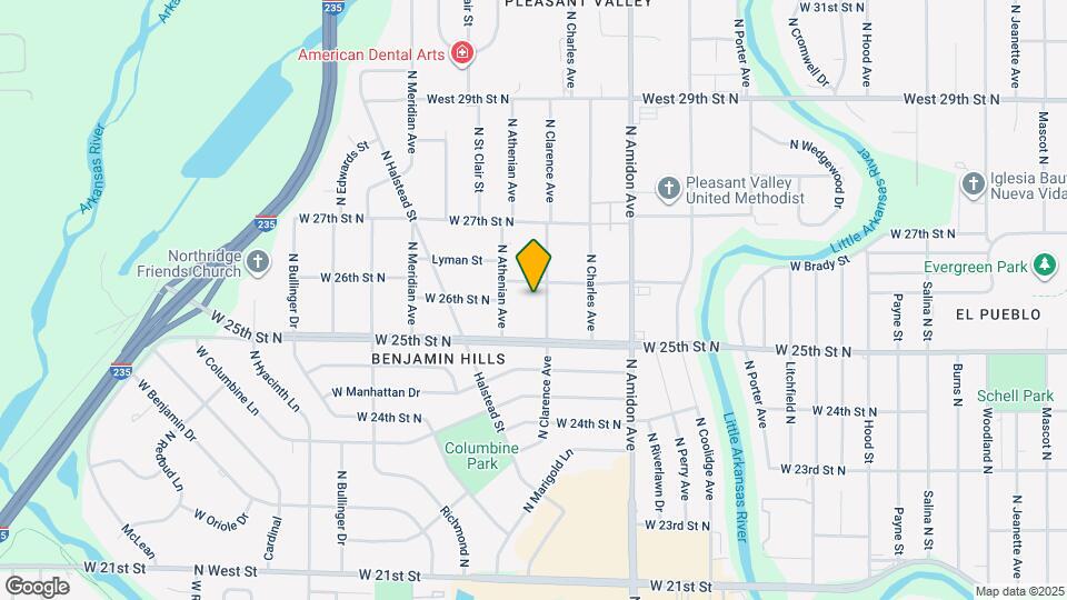 2649 N Clarence Ave Map and Location Details