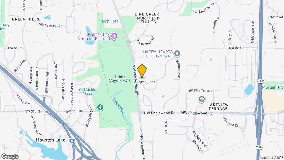 2204 NW 58th St Map and Location Details