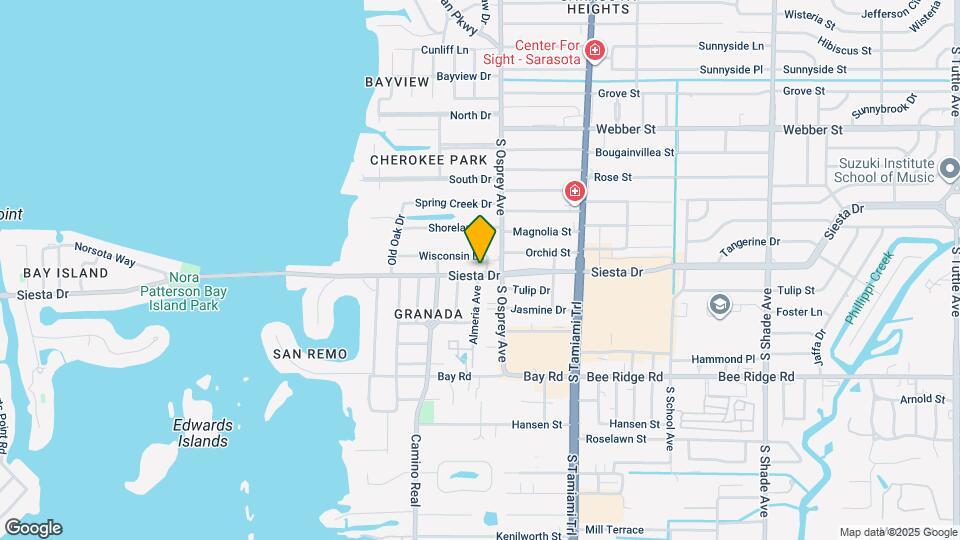 1755 Siesta Dr Map and Location Details