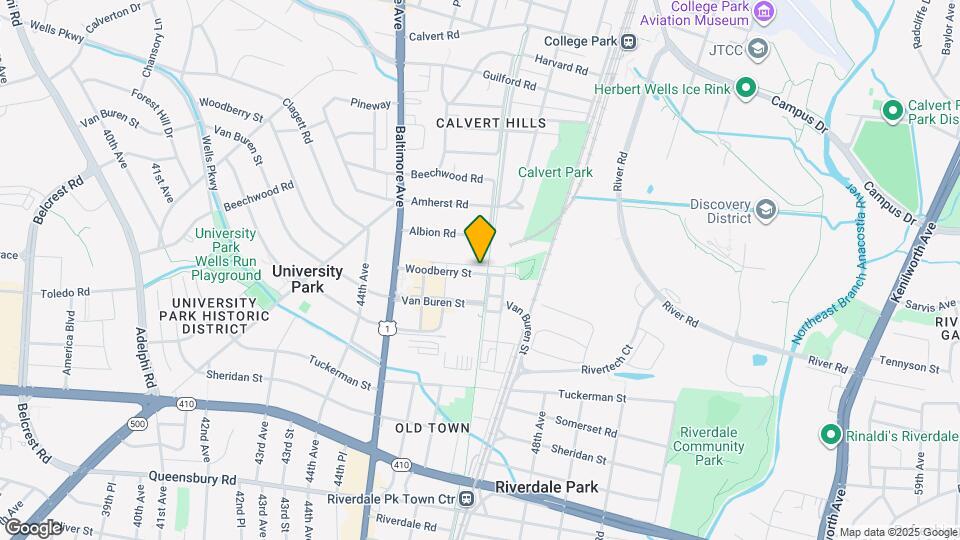 4638 Woodberry St Map and Location Details