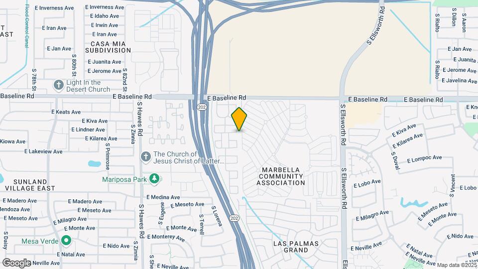 8755 E Kilarea Ave Map and Location Details