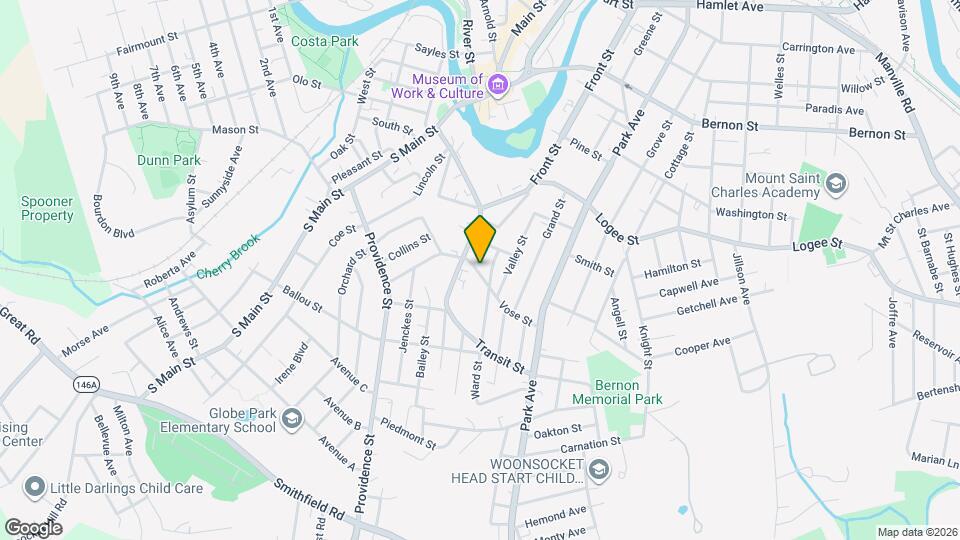 242 Vose St Map and Location Details