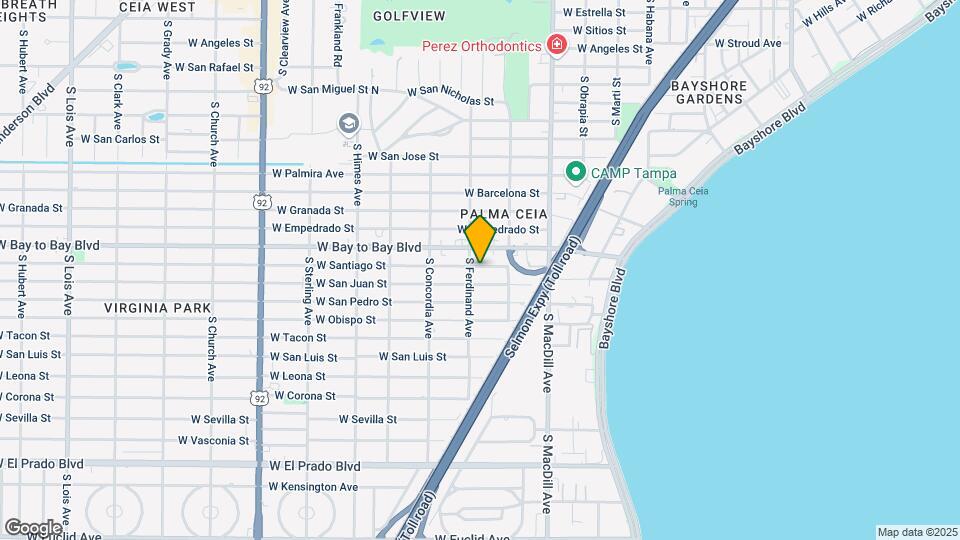3216 W Santiago St Map and Location Details