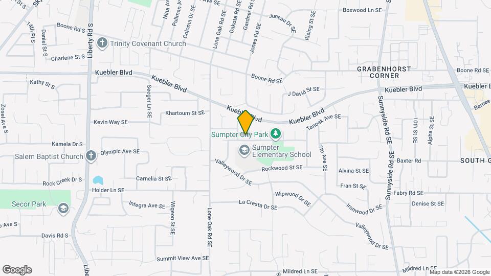 489 Wormwood St SE Map and Location Details