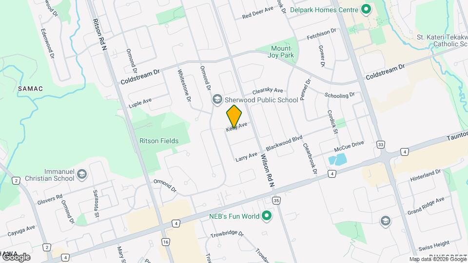 501 Kelly Ave Map and Location Details