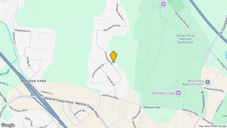 2633 Unitas Dr Map and Location Details