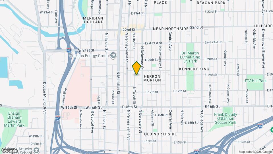1841 N Talbott St Map and Location Details