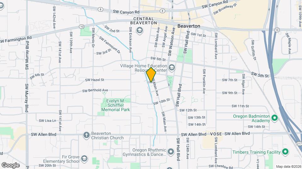 5315 SW Main Ave Map and Location Details