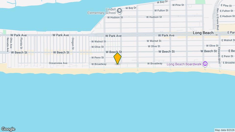 623 Oceanfront Mapa y Detalles de la Ubicación