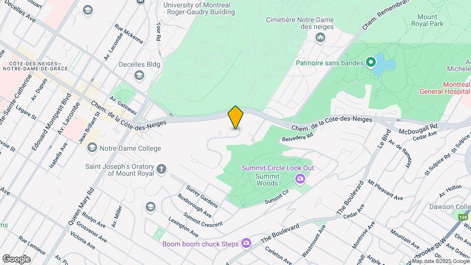 3295 Ridgewood Map and Location Details