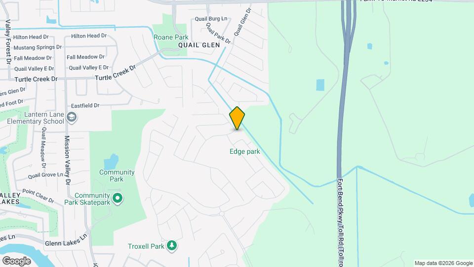 3407 Lake Landing Ln Map and Location Details