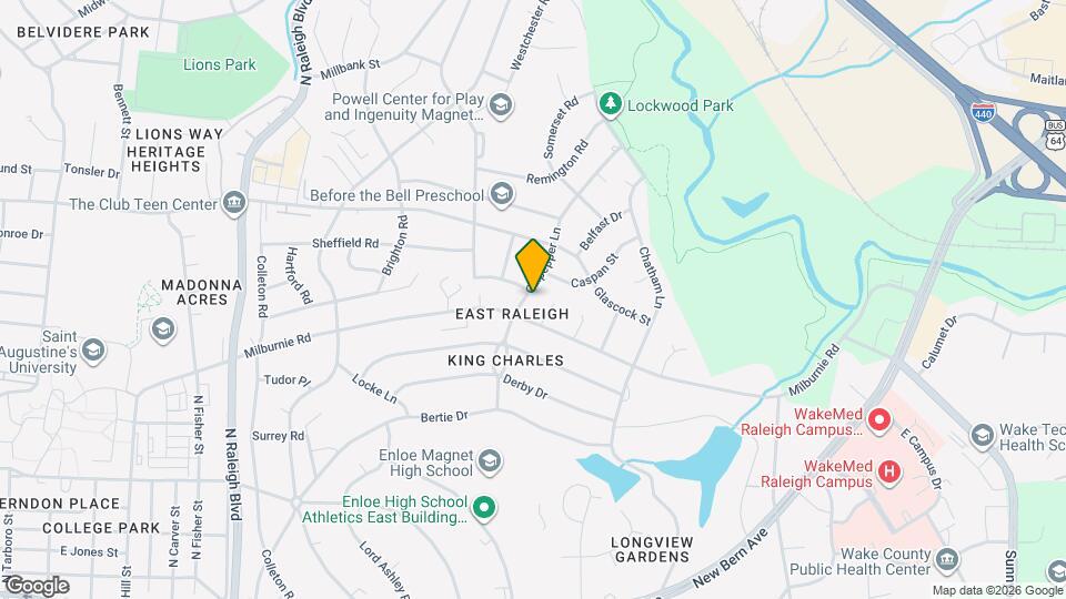 810 Culpepper Ln Mapa y Detalles de la Ubicación