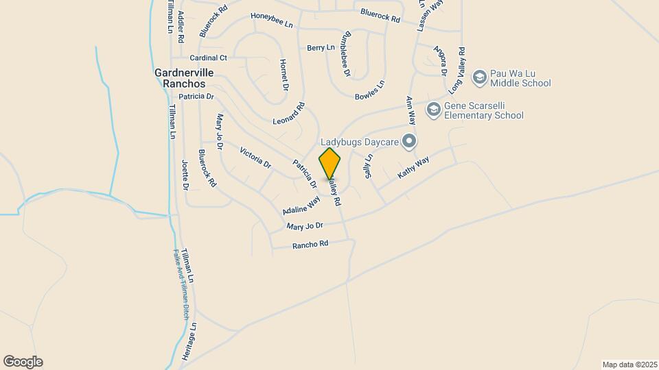 628 Long Valley Rd Map and Location Details