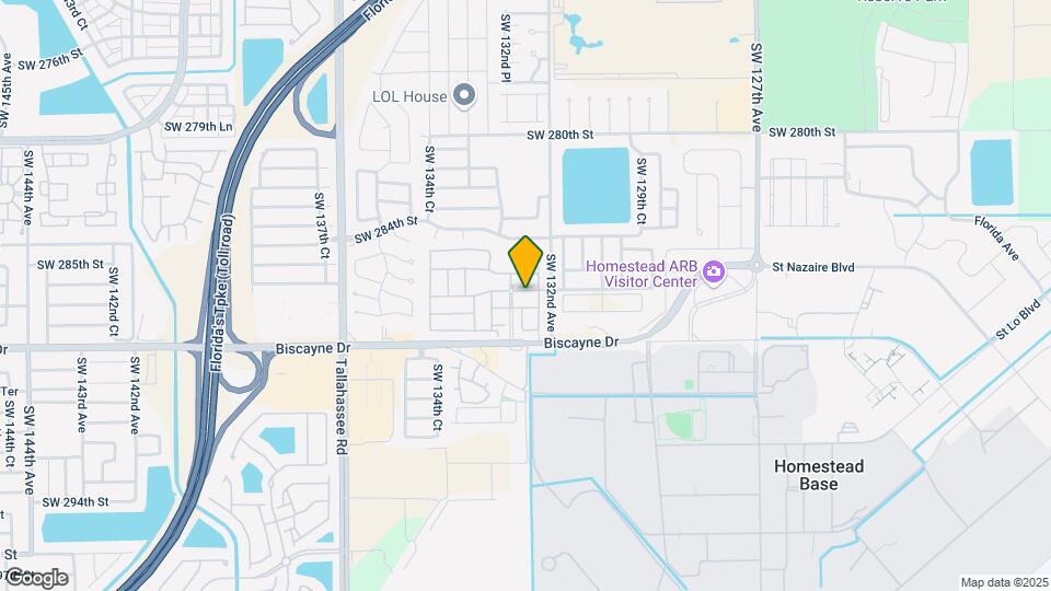 13248 SW 286th St Mapa y Detalles de la Ubicación