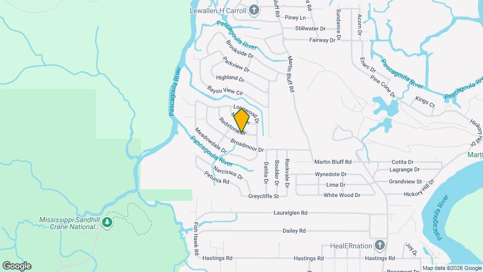 8193 Redstone Dr Map and Location Details