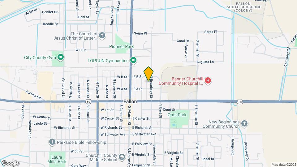 151 N Broadway St Map and Location Details