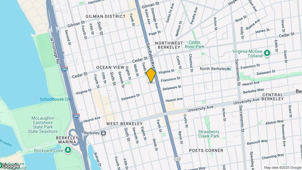 1731 10th St, Unit c Map and Location Details