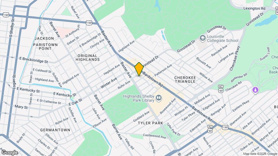 1619 Ellwood Ave Map and Location Details