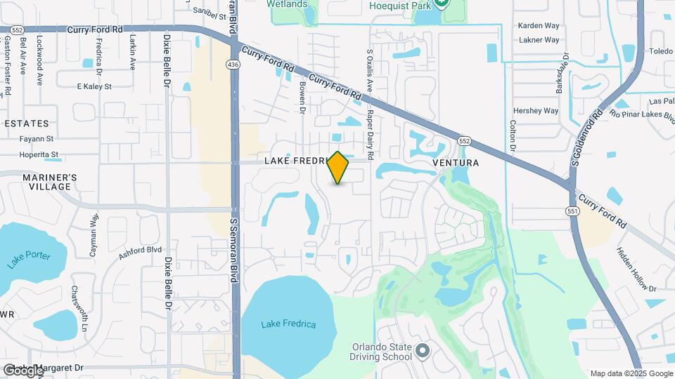 2541 Oak Park Way Map and Location Details