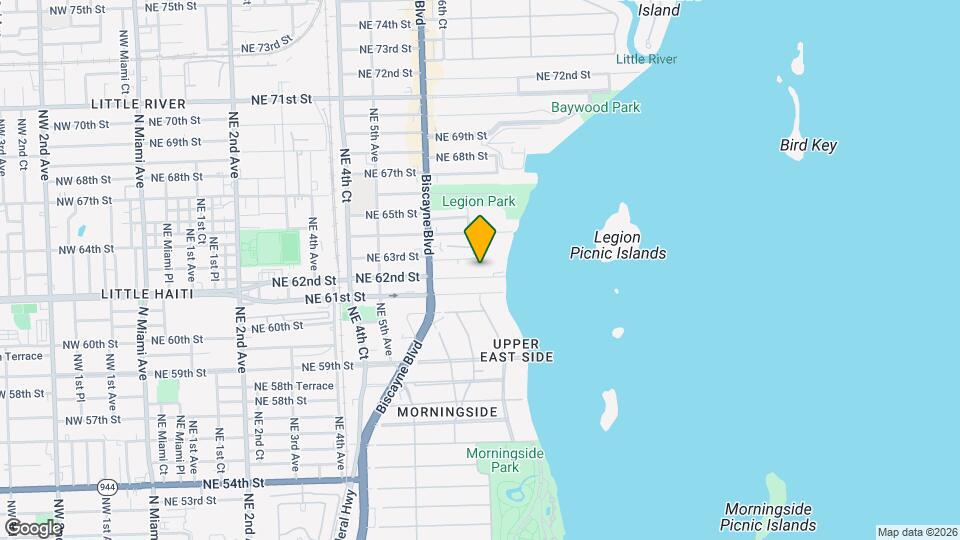 700 NE 63rd St, Unit DPH9 Map and Location Details