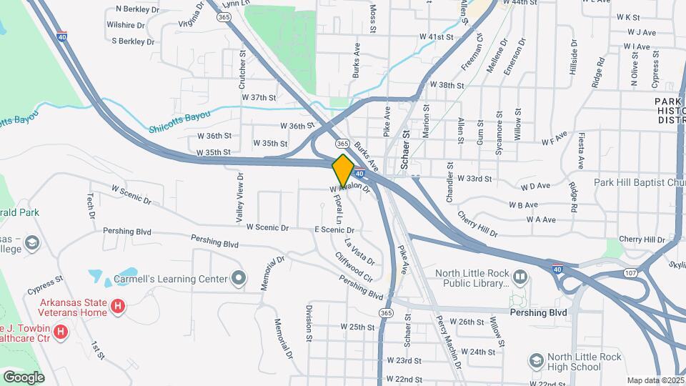 17 S Avalon Dr Map and Location Details