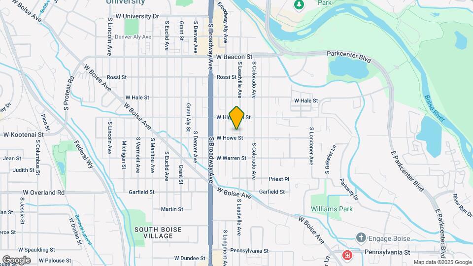 1519 S Leadville Ave Map and Location Details