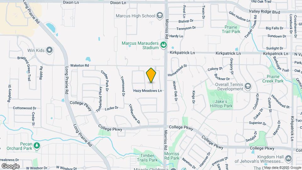 5209 Meadow Chase Ln Map and Location Details