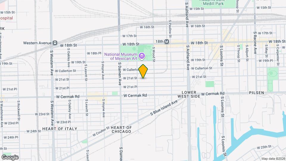 1841 W 21st St, Unit 1/5 Map and Location Details