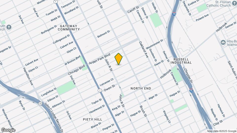 265 Kenilworth St Mapa y Detalles de la Ubicación