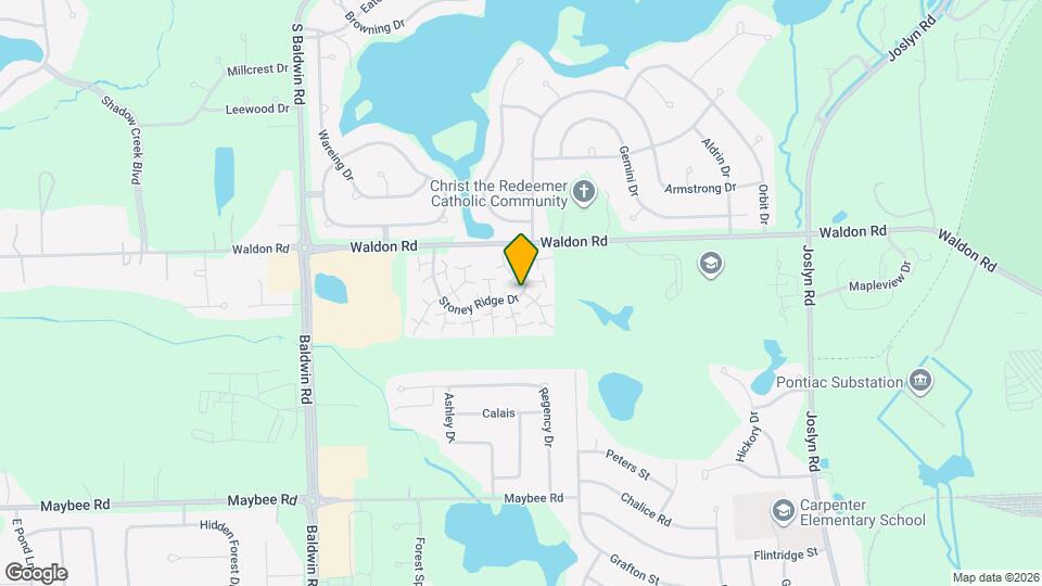 2802 Stoney Ridge Dr Map and Location Details