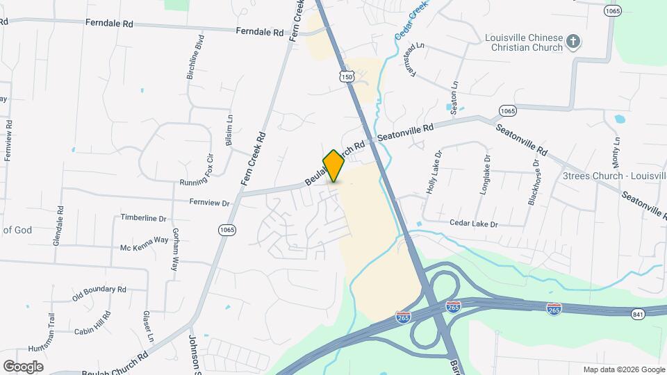 Cedar Springs Apartments Map and Location Details