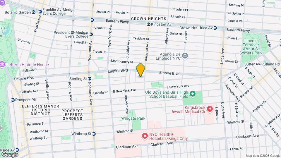 446 Kingston Avenue Mapa y Detalles de la Ubicación