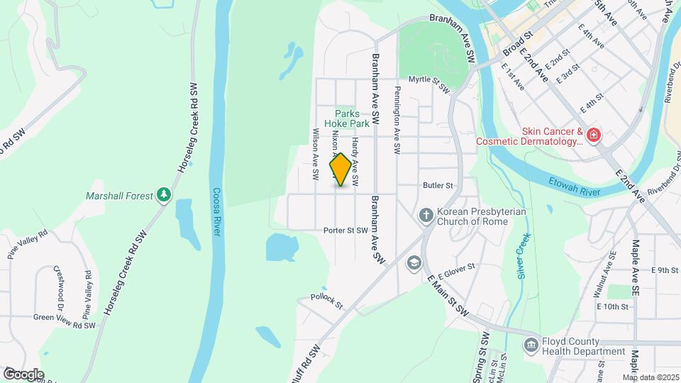 208 Grover St SW Map and Location Details