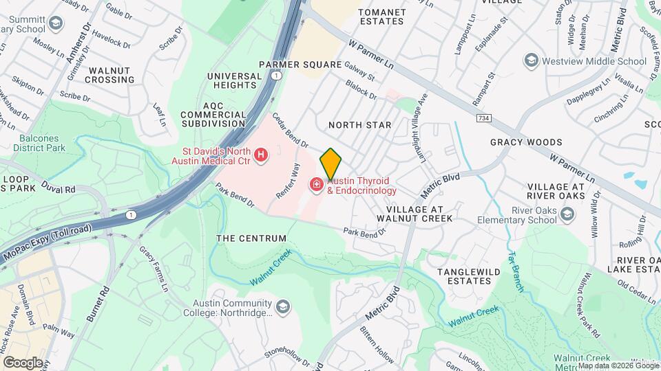 12216 Tyson Cove Map and Location Details