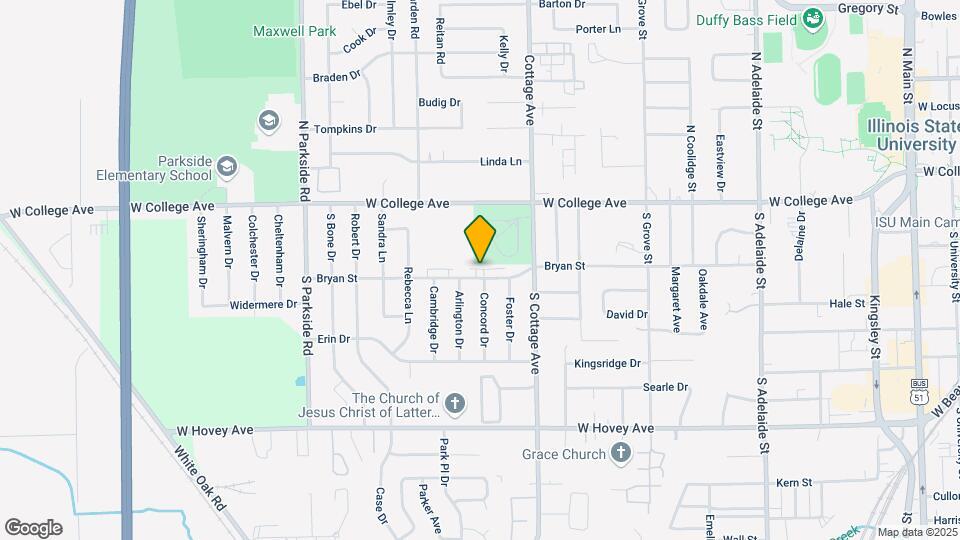1610 Bryan St, Unit 1A Map and Location Details