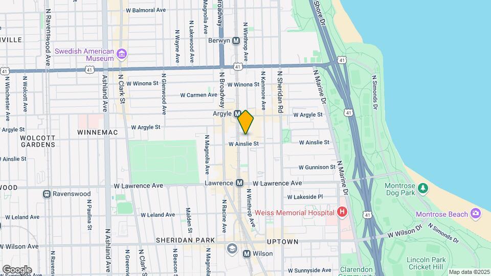 4908-12 N Winthrop Ave Map and Location Details