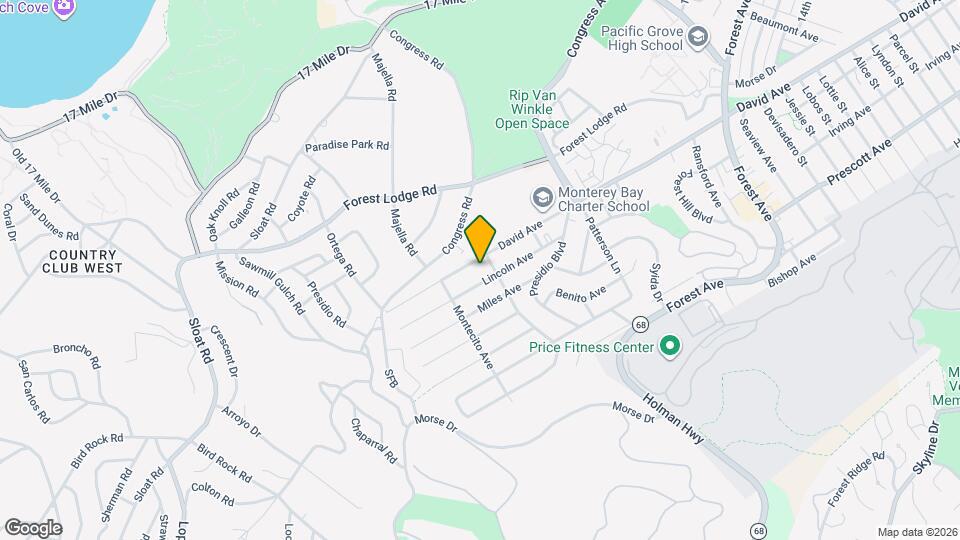 1207 David Ave Map and Location Details