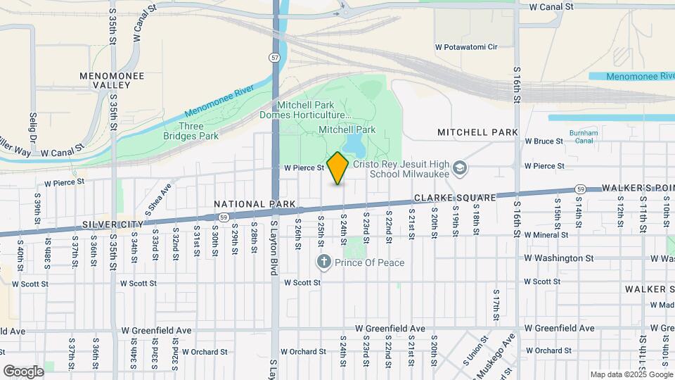 743 S 24th St Map and Location Details