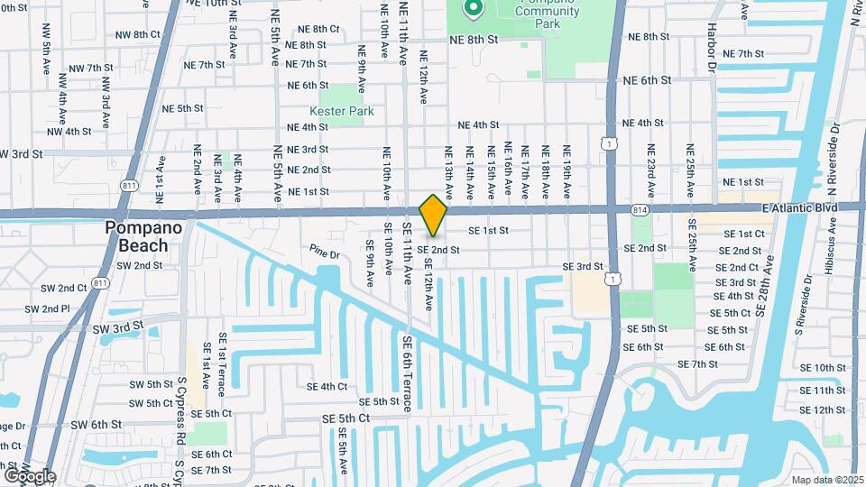 190 SE 12th Ave Map and Location Details