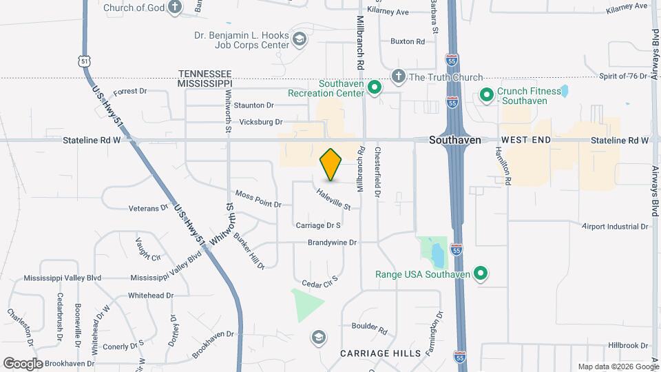 1741 George Pl Map and Location Details