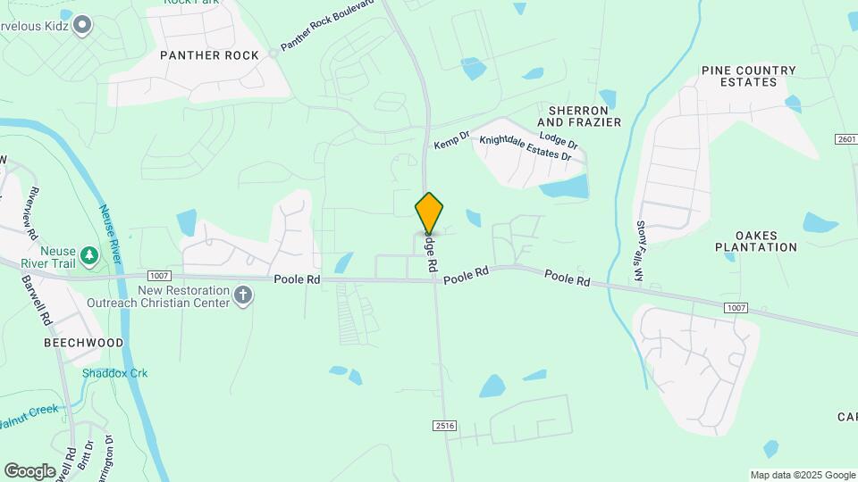 2508 Hodge Rd Mapa y Detalles de la Ubicación