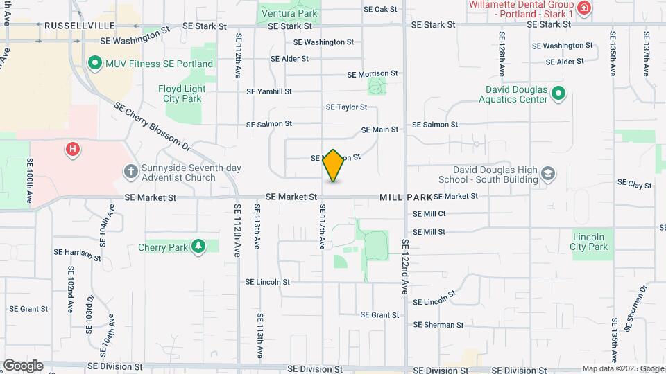 11795 SE Market St Map and Location Details