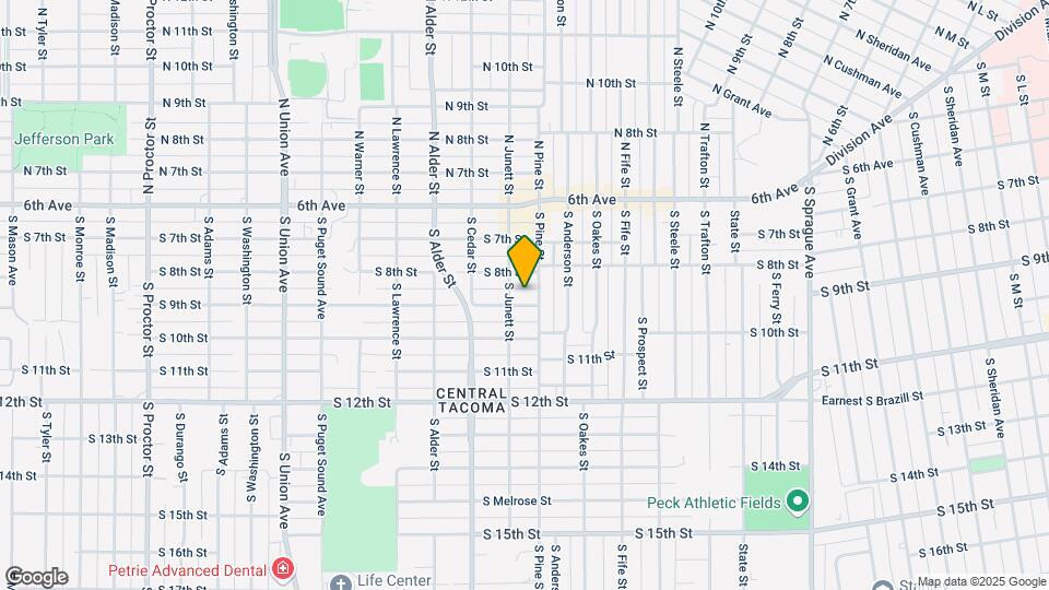 2907-2909 S 9th St Map and Location Details